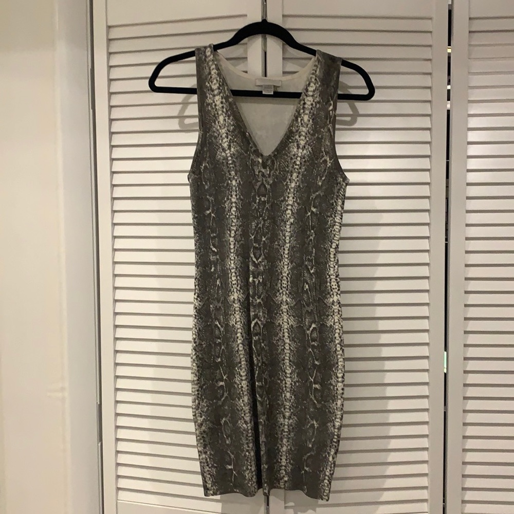 Snake skin dress